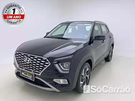 Hyundai CRETA LIMITED 1.0 12V T-GDI AT na cor Preta em Curitiba / PR - 6700514