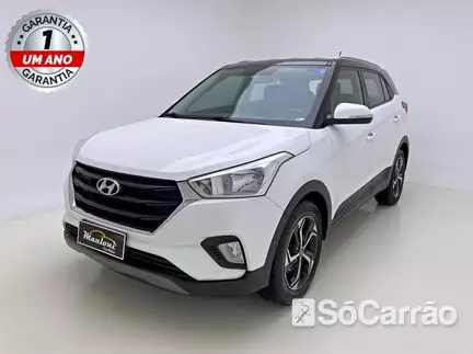 Hyundai CRETA PULSE 1.6 16V AT6 na cor Branca em Curitiba / PR - 6701223