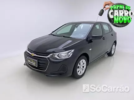 Chevrolet ONIX LT 1.0 TB 12V AT6 na cor Preta em Curitiba / PR - 6701230