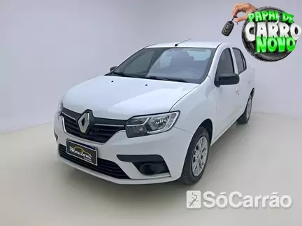 Renault LOGAN ZEN 1.0 12V SCE na cor Branca em Curitiba / PR - 6763097