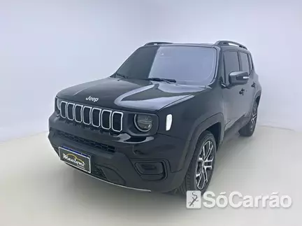 JEEP RENEGADE LONGITUDE 1.3 T270 TB AT6 na cor Preta em Curitiba / PR - 6776295