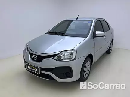 Toyota ETIOS SEDAN XS 1.5 16V na cor Prata em Curitiba / PR - 6811632