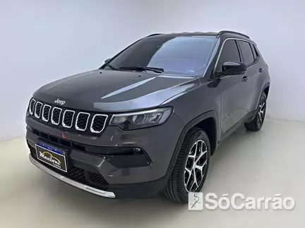 JEEP COMPASS LONGITUDE 4X2 1.3 TB AT6 na cor Cinza em Curitiba / PR - 6853962