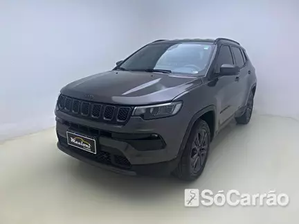 JEEP COMPASS LONGITUDE 80 ANOS 4X2 1.3 T270 AT6 na cor Cinza em Curitiba / PR - 6856972