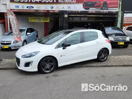 Peugeot 308 QUIKSILVER 1.6 16V na cor Branca em Curitiba / PR - 6975972