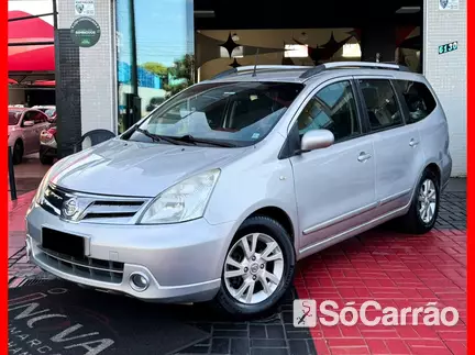 Nissan GRAND LIVINA S 1.8 16V na cor Prata em Maringá / PR - 6730280