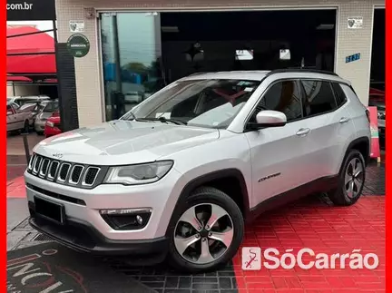 JEEP COMPASS LIMITED 4X2 2.0 16V AT6 na cor Prata em Maringá / PR - 6855658