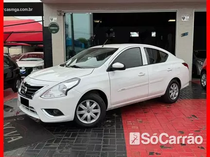 Nissan VERSA FLEX S 1.6 16V na cor Branca em Maringá / PR - 6858344