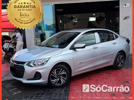 Chevrolet ONIX PLUS 1.0 TB AT na cor Prata em Maringá / PR - 6902930