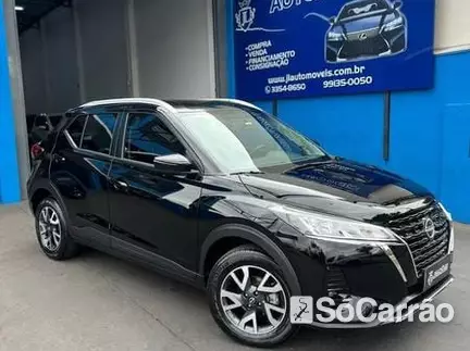 Nissan KICKS ACTIVE 1.6 16V CVT na cor Preta em Maringá / PR - 6981233