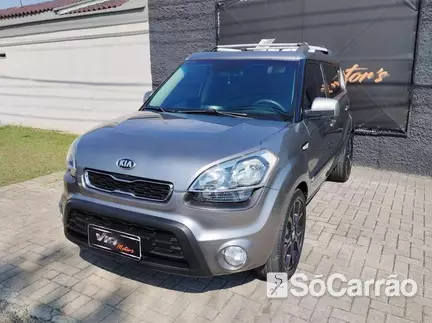 KIA SOUL EX 1.6 16V AT na cor Cinza em São José dos Pinhais / PR - 6058423