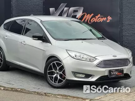 Ford FOCUS TITANIUM 2.0 16V P.SHIFT FLEXONE na cor Prata em São José dos Pinhais / PR - 6850377