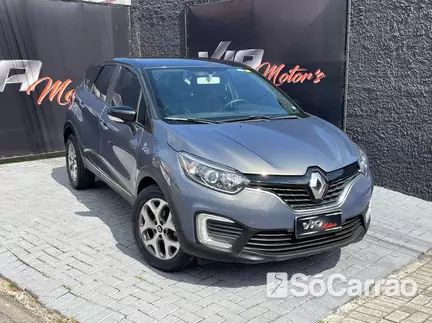 Renault CAPTUR LIFE 1.6 16V SCE CVT X-TRONIC na cor Cinza em São José dos Pinhais / PR - 6906874
