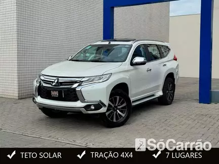 Mitsubishi PAJERO SPORT HPE 4X4 2.4 TB AT na cor Branca em Palhoça / SC - 6680145