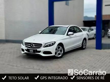 Mercedes C 200 AVANTGARDE 2.0 16V TB na cor Branca em Palhoça / SC - 6803591