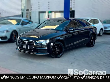 Audi A3 SEDAN 1.4 TFSI FLEX TIPTRONIC na cor Preta em Palhoça / SC - 7005476