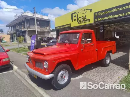 Ford F75 2.3 4X4 na cor Vermelha em Curitiba / PR - 6605495