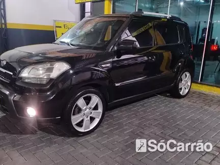KIA SOUL EX 1.6 16V AT na cor Preta em Curitiba / PR - 6971281