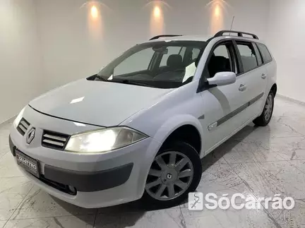 Renault MEGANE GRAND TOUR DYNAMIQUE 1.6 16V HIFLEX na cor Branca em Curitiba / PR - 6626171
