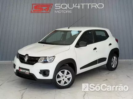 Renault KWID ZEN 1.0 12V na cor Branca em Curitiba / PR - 6768664