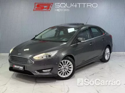Ford FOCUS TITANIUM 2.0 16V P.SHIFT FLEXONE na cor Cinza em Curitiba / PR - 6810612