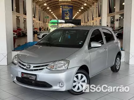 Toyota ETIOS HATCH X 1.3 16V na cor Prata em Curitiba / PR - 6856387