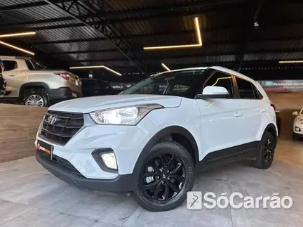 Hyundai CRETA ATTITUDE 1.6 16V AT6 na cor Branca em São José dos Pinhais / PR - 6565634