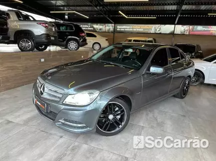 Mercedes C 180 1.6 16V TB na cor Cinza em São José dos Pinhais / PR - 6839454