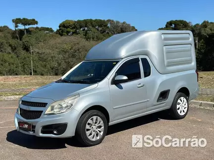 Chevrolet MONTANA FURGAO 1.4 8V ECONOFLEX na cor Prata em Curitiba / PR - 6846538