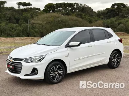 Chevrolet ONIX 1.0 TB 12V MT6 na cor Branca em Curitiba / PR - 6853605