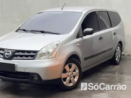 Nissan GRAND LIVINA 1.8 16V na cor Prata em Curitiba / PR - 6942251