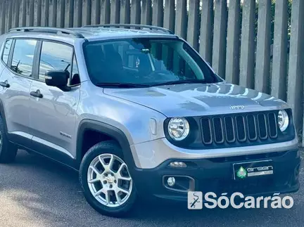 JEEP RENEGADE (AUDIO BOOSTER) 1.8 16V AT6 na cor Prata em Curitiba / PR - 6738026