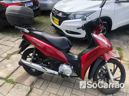Honda BIZ 125 na cor Vermelha em Curitiba / PR - 6436622