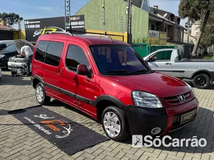 Peugeot PARTNER 1.6 16V na cor Vermelha em Curitiba / PR - 6645306