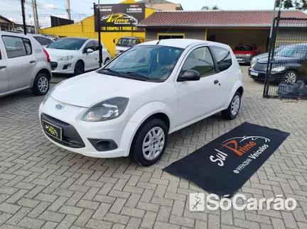 Ford KA (CLASS) 1.0 8V na cor Branca em Curitiba / PR - 6903016