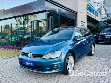 Volkswagen GOLF VARIANT HIGHLINE 1.4 TSI TIP na cor Azul em Curitiba / PR - 6773207