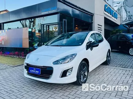 Peugeot 308 QUIKSILVER 1.6 16V na cor Branca em Curitiba / PR - 6791660