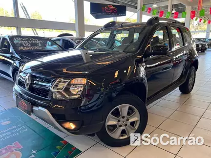 Renault DUSTER 1.6 16V HIFLEX na cor Preta em Curitiba / PR - 6679818
