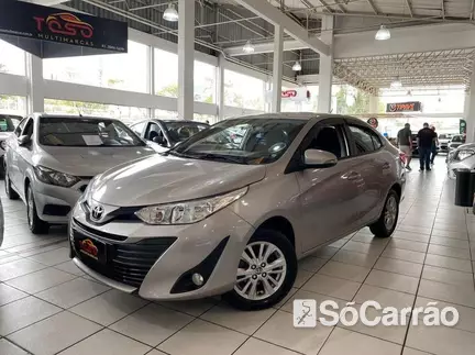 Toyota YARIS SEDAN MP1175 XL 1.5 CVT na cor Prata em Curitiba / PR - 6966682