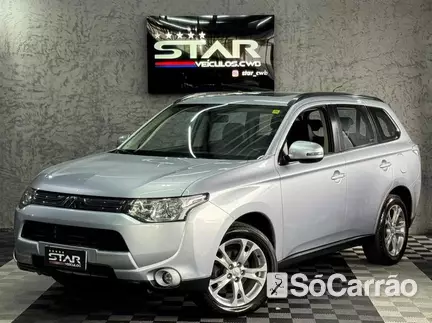 Mitsubishi OUTLANDER 2WD 2.0 16V AT na cor Prata em Curitiba / PR - 6796070
