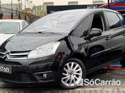 Citroen C4 GRAND PICASSO (AVATAR) 2.0 16V AT na cor Preta em Curitiba / PR - 6971695