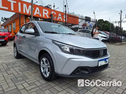 Fiat ARGO 1.0 6V FIREFLY na cor Prata em Curitiba / PR - 6339403