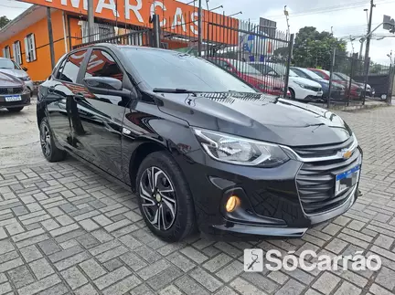Chevrolet ONIX LT 1.0 12V MT6 na cor Preta em Curitiba / PR - 6415798