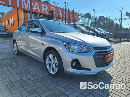 Chevrolet ONIX PLUS LTZ 1.0 TB 12V MT6 na cor Prata em Curitiba / PR - 6437557