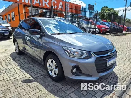 Chevrolet ONIX LT 1.0 12V MT6 na cor Cinza em Curitiba / PR - 6580859