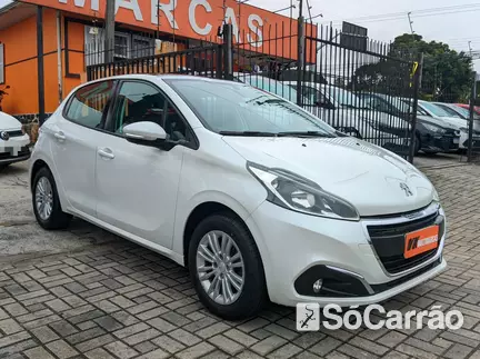 Peugeot 208 ALLURE 1.6 16V AT FLEXSTART na cor Branca em Curitiba / PR - 6722360