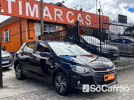 Chevrolet ONIX 1.0 12V MT na cor Preta em Curitiba / PR - 6930749