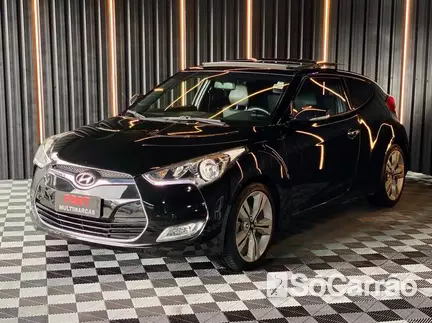 Hyundai VELOSTER (TOP) 1.6 16V AT na cor Preta em Curitiba / PR - 6926358