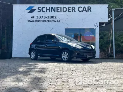 Peugeot 207 XR 1.4 8V na cor Preta em Guaramirim / SC - 6824880