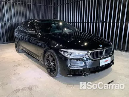 BMW 540I M SPORT(ENTRETENIMENTO TRASEIRO) 3.0 24V TURBO na cor Preta em Curitiba / PR - 6742014